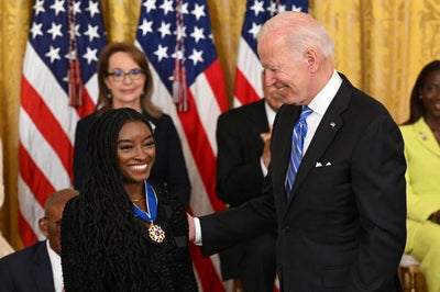 Simone Biles Honored With Presidential Medal of Freedom