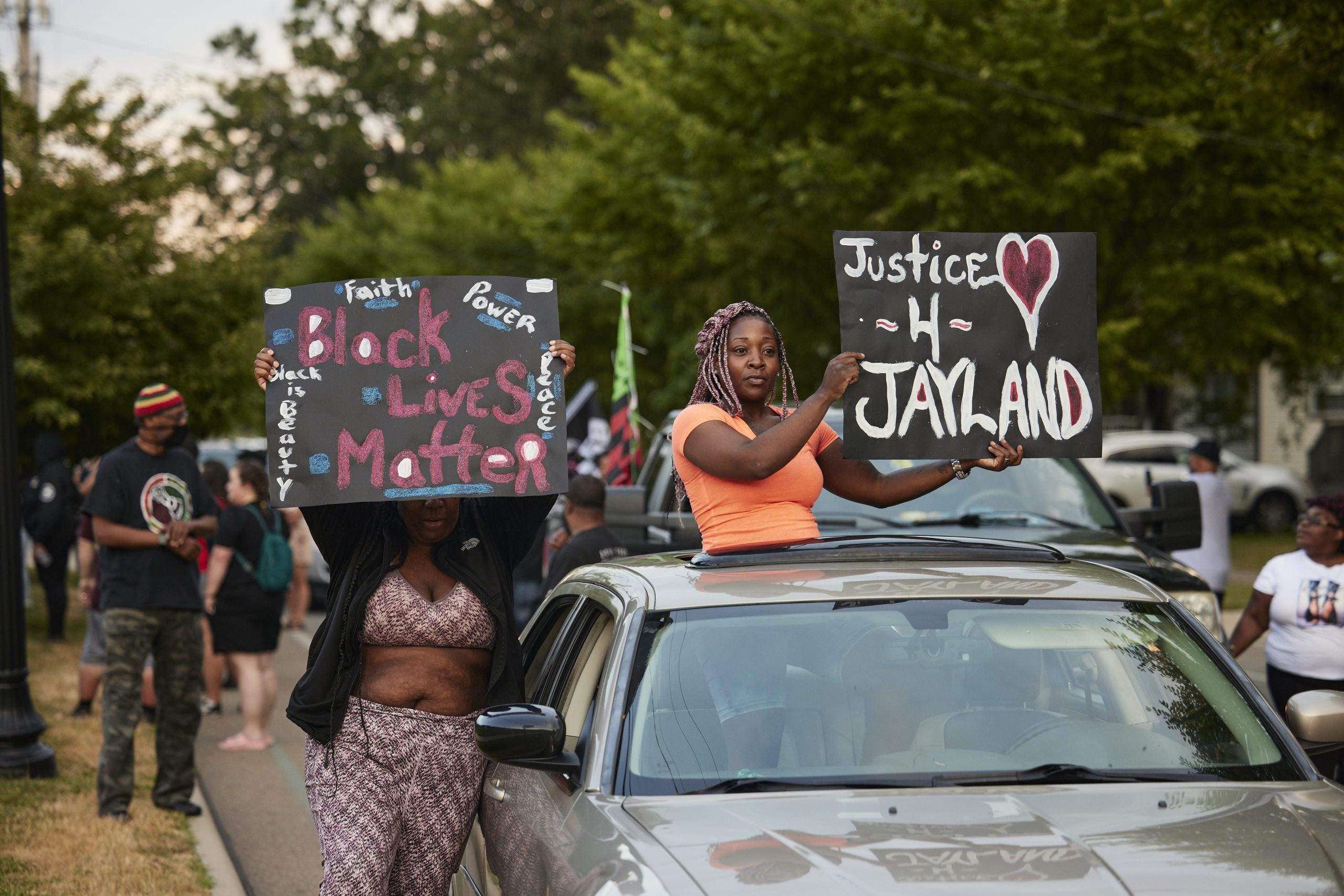 Akron Protest Over Jayland Walker’s Death Leads To Arrests For Breonna Taylor’s Aunt