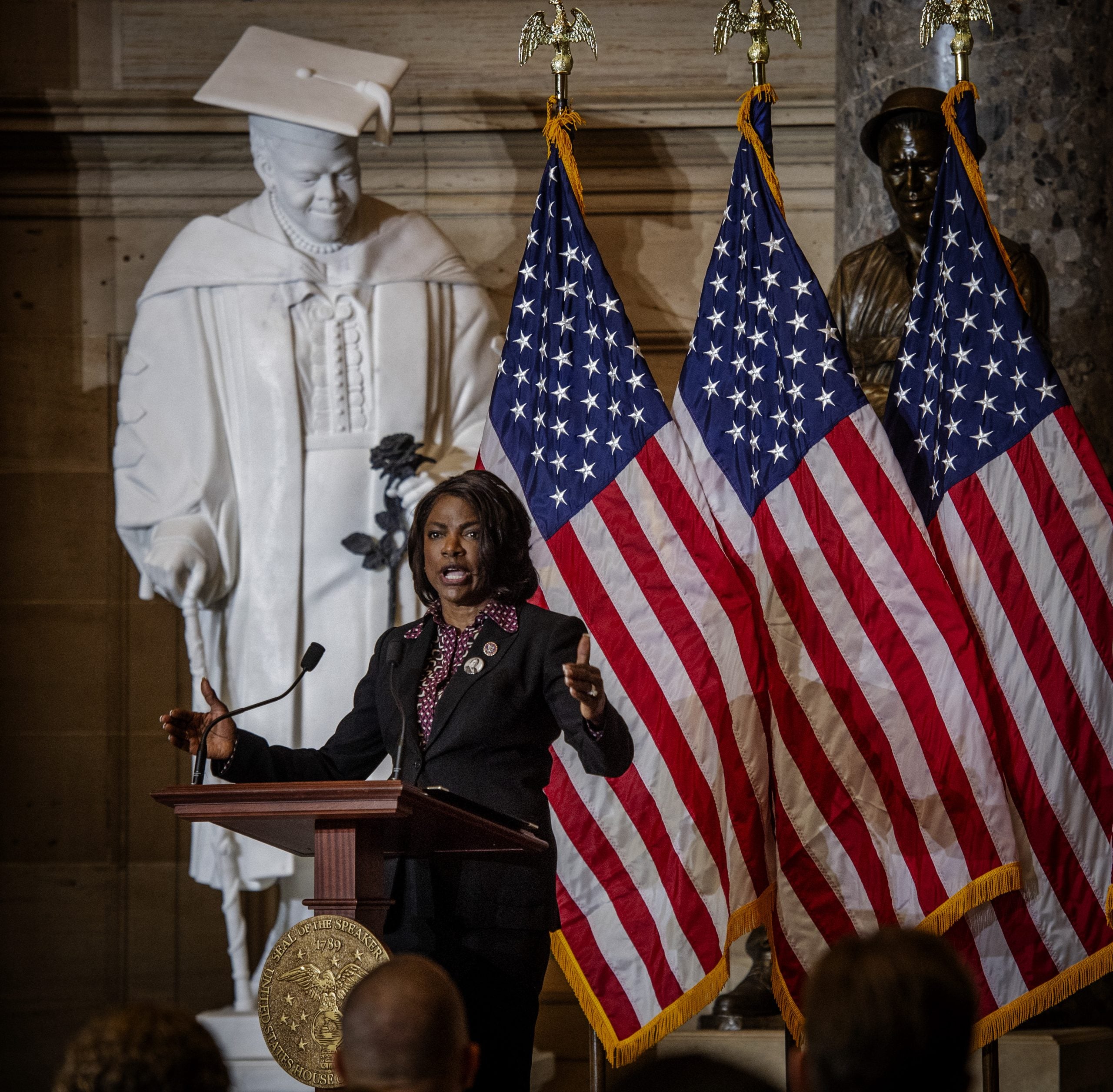 Statue Honoring Civil Rights Leader Mary McLeod Bethune Unveiled In U.S. Capitol