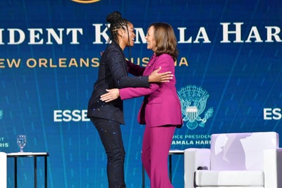 VP Kamala Harris Calls Out States Attacking Both Abortion And Voting Rights At ESSENCE Fest