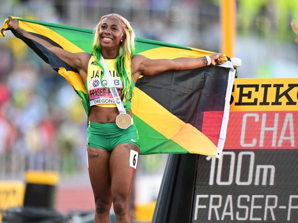 Shelly-Ann Fraser-Pryce, 35-Year-Old Mom, Sends Message With World Championship Win: ‘You Can Have Success After 30’