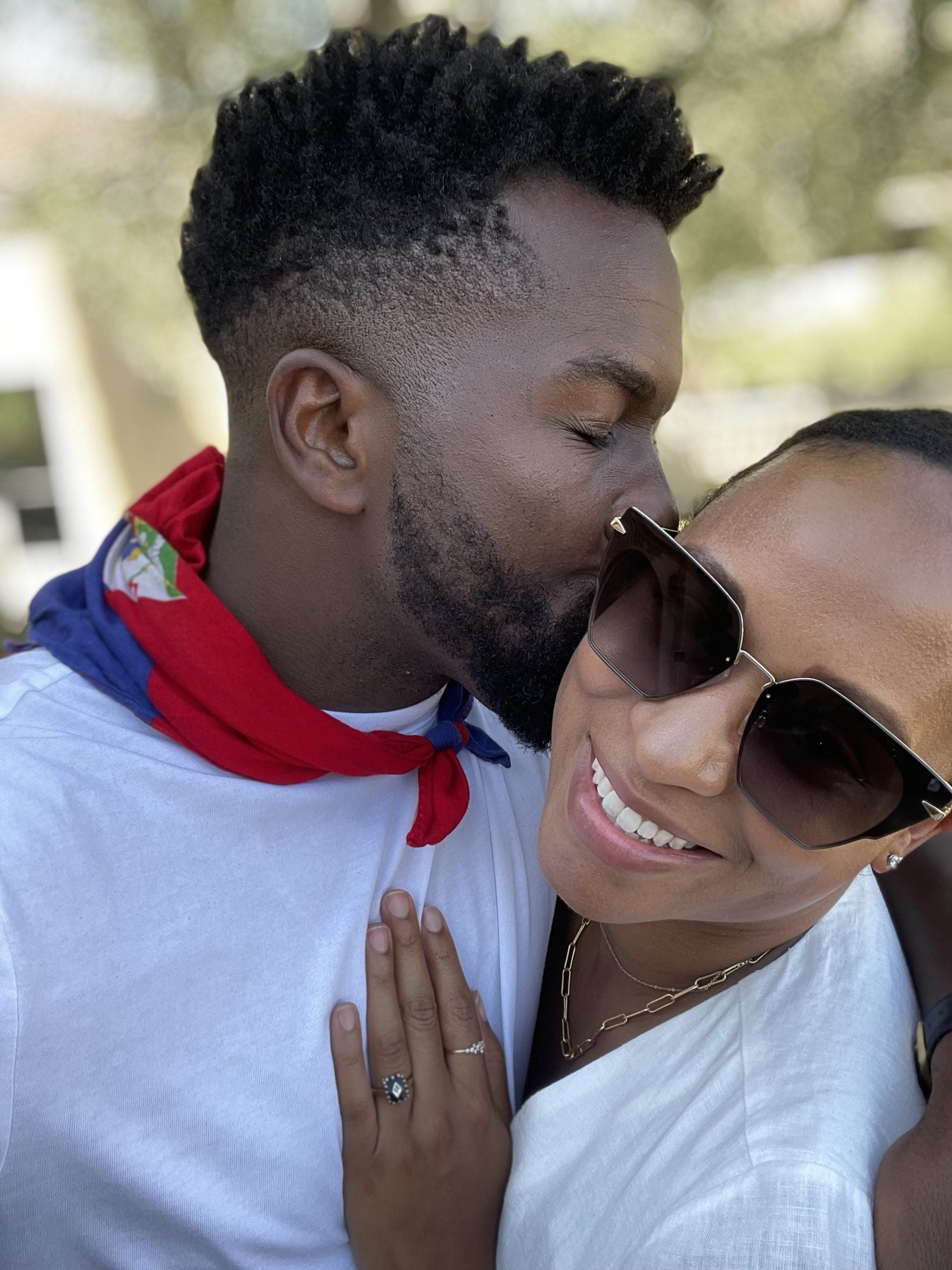 ‘Insecure’ And ‘Send Help’ Star Jean Elie Is Engaged! Meet His Fiancée And See Their Stunning Grecian Engagement Shoot