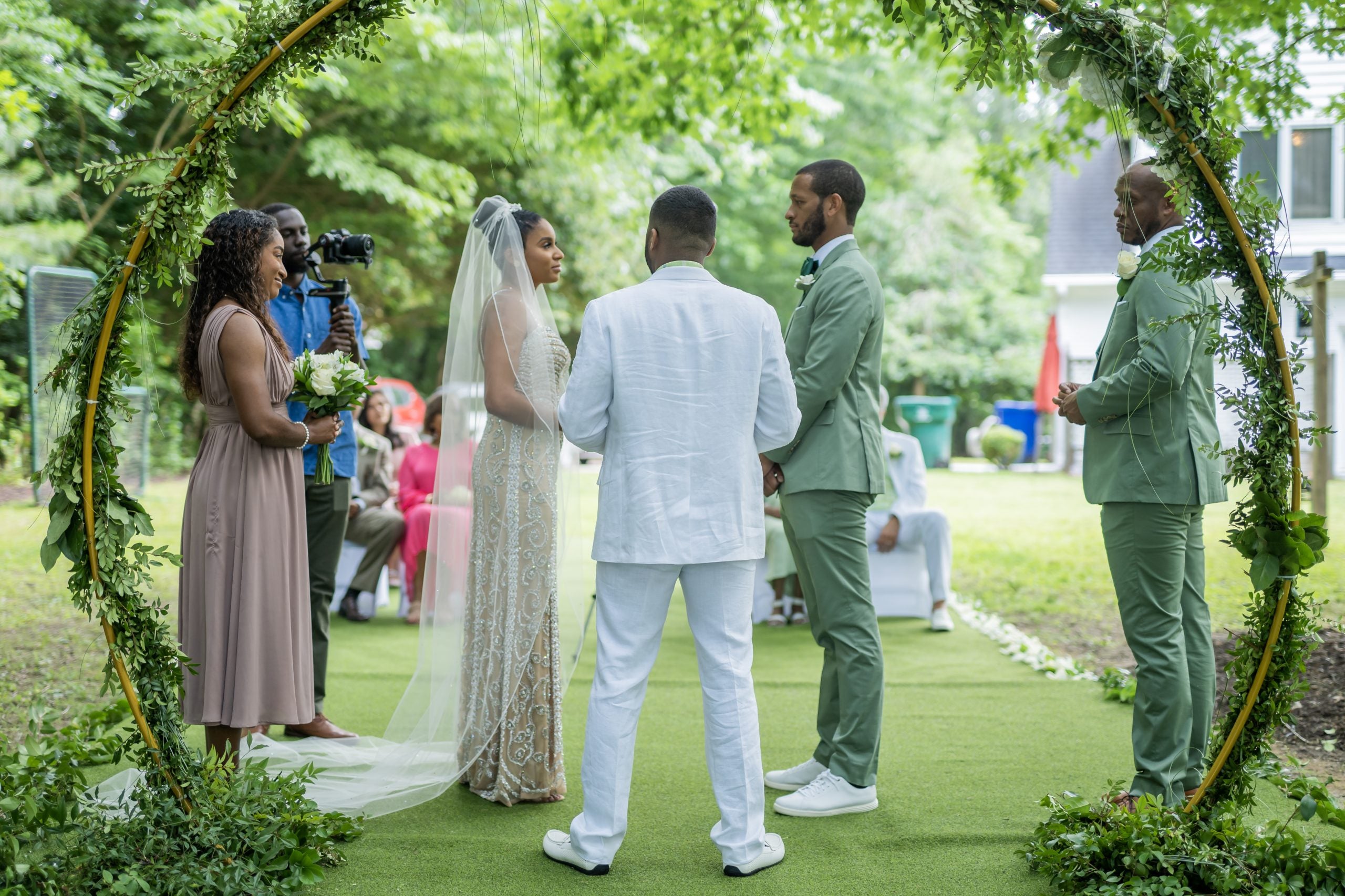 Bridal Bliss: Rayna And Randall's Backyard Bash Had Plenty Of Personal Touches — And Just 11 Guests