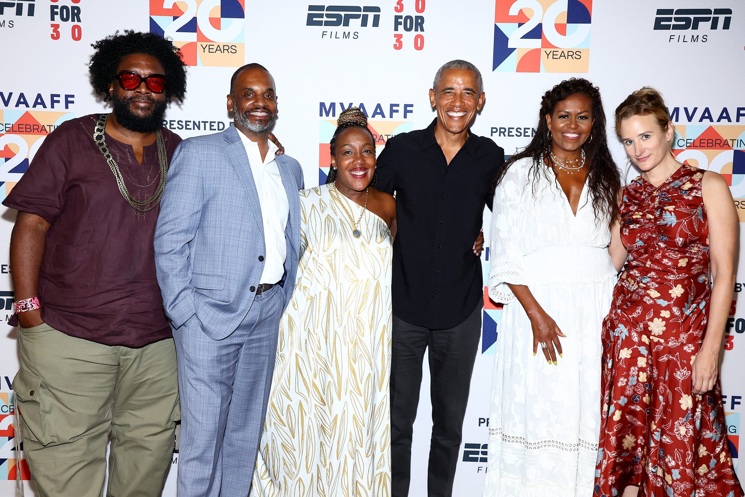 Barack And Michelle Obama Attend Martha’s Vineyard African-American Film Festival