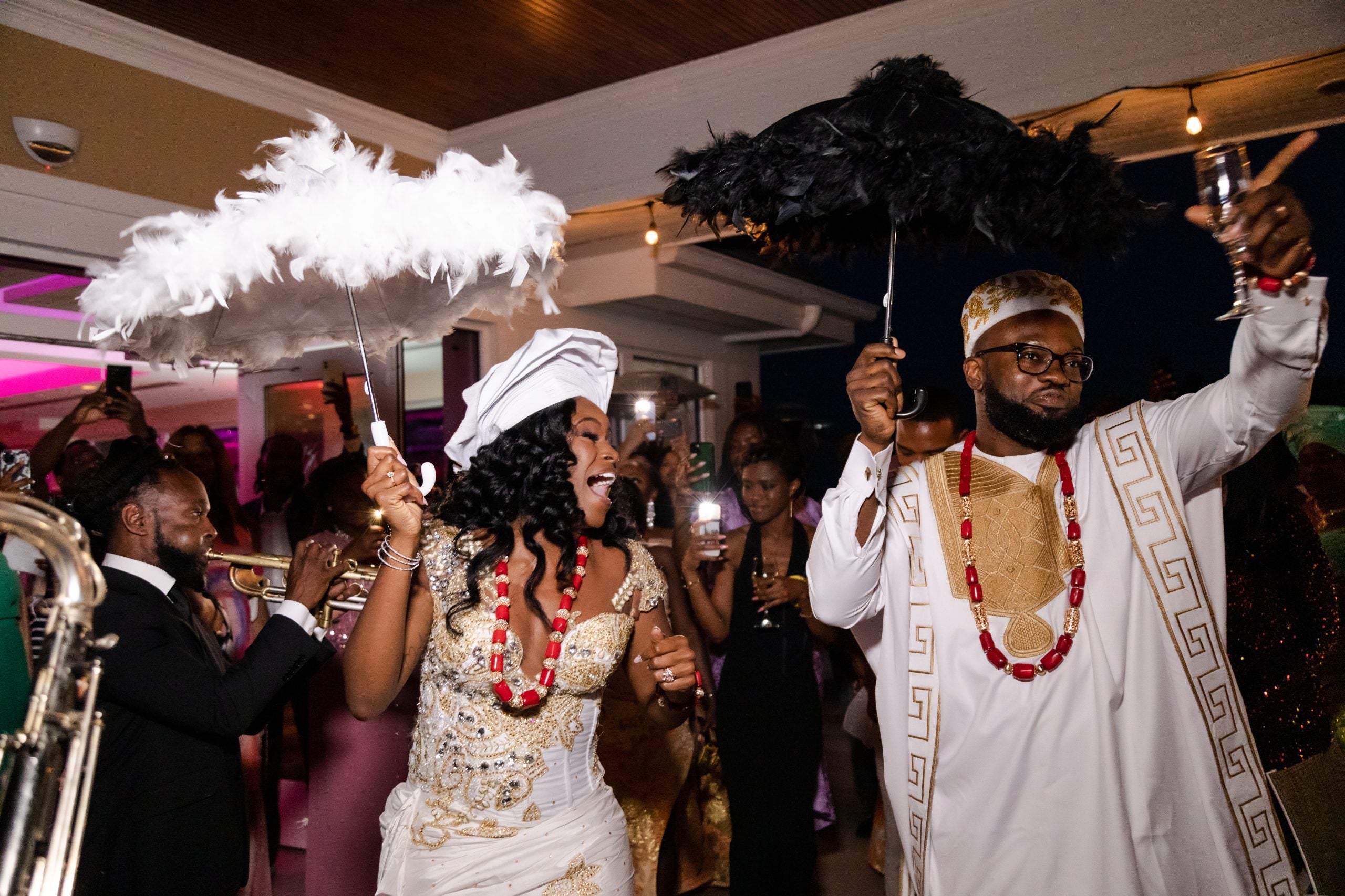 Bridal Bliss: Leah And Rodney Said 'I Do' With A West African Wedding Weekend In Wisconsin
