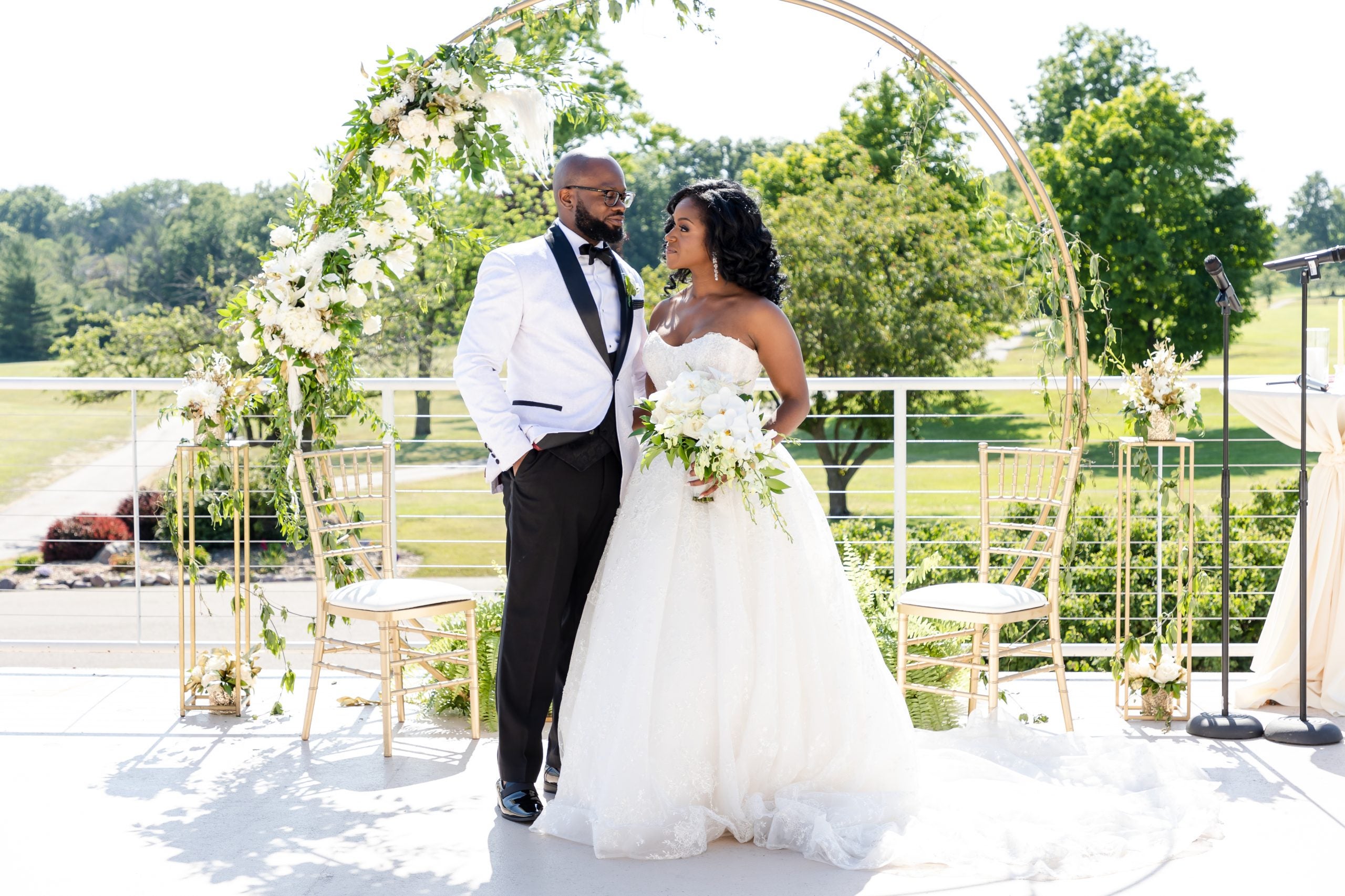 Bridal Bliss: Leah And Rodney Said 'I Do' With A West African Wedding Weekend In Wisconsin