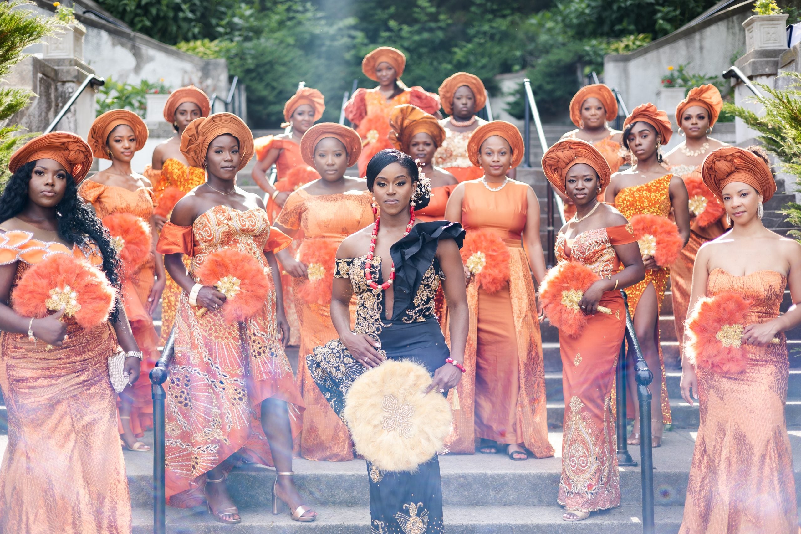 Bridal Bliss: Leah And Rodney Said 'I Do' With A West African Wedding Weekend In Wisconsin