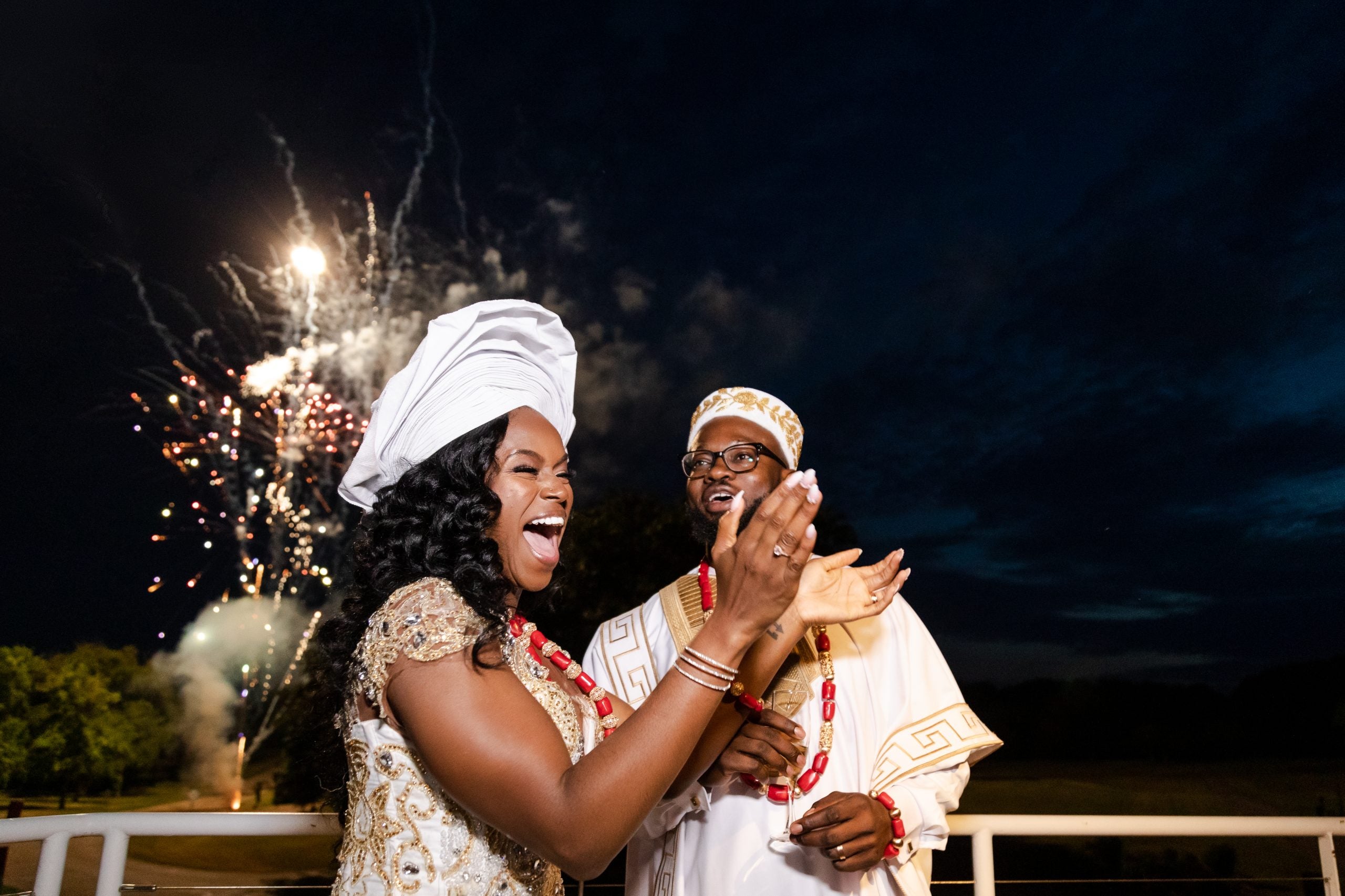Bridal Bliss: Leah And Rodney Said 'I Do' With A West African Wedding Weekend In Wisconsin