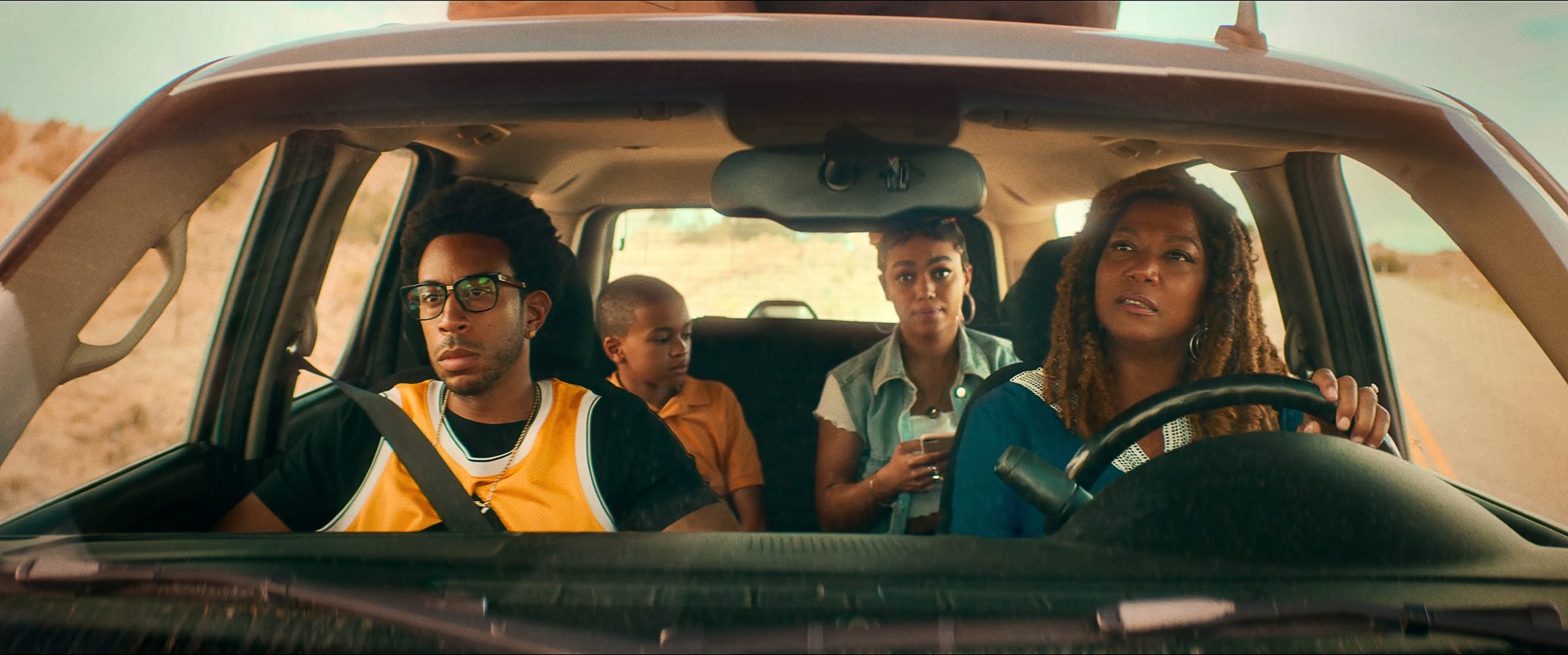 First Look: Queen Latifah And Ludacris Play Brother And Sister In 'End Of The Road'