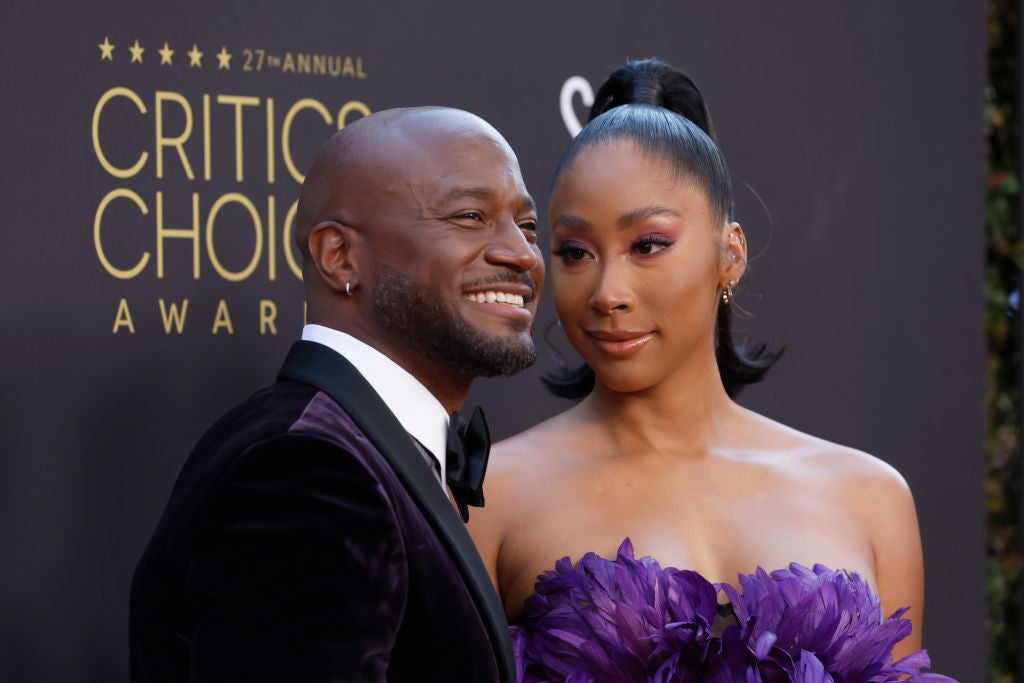 Taye Diggs Can't Believe He's Been 'Blessed' With Someone Like Apryl Jones