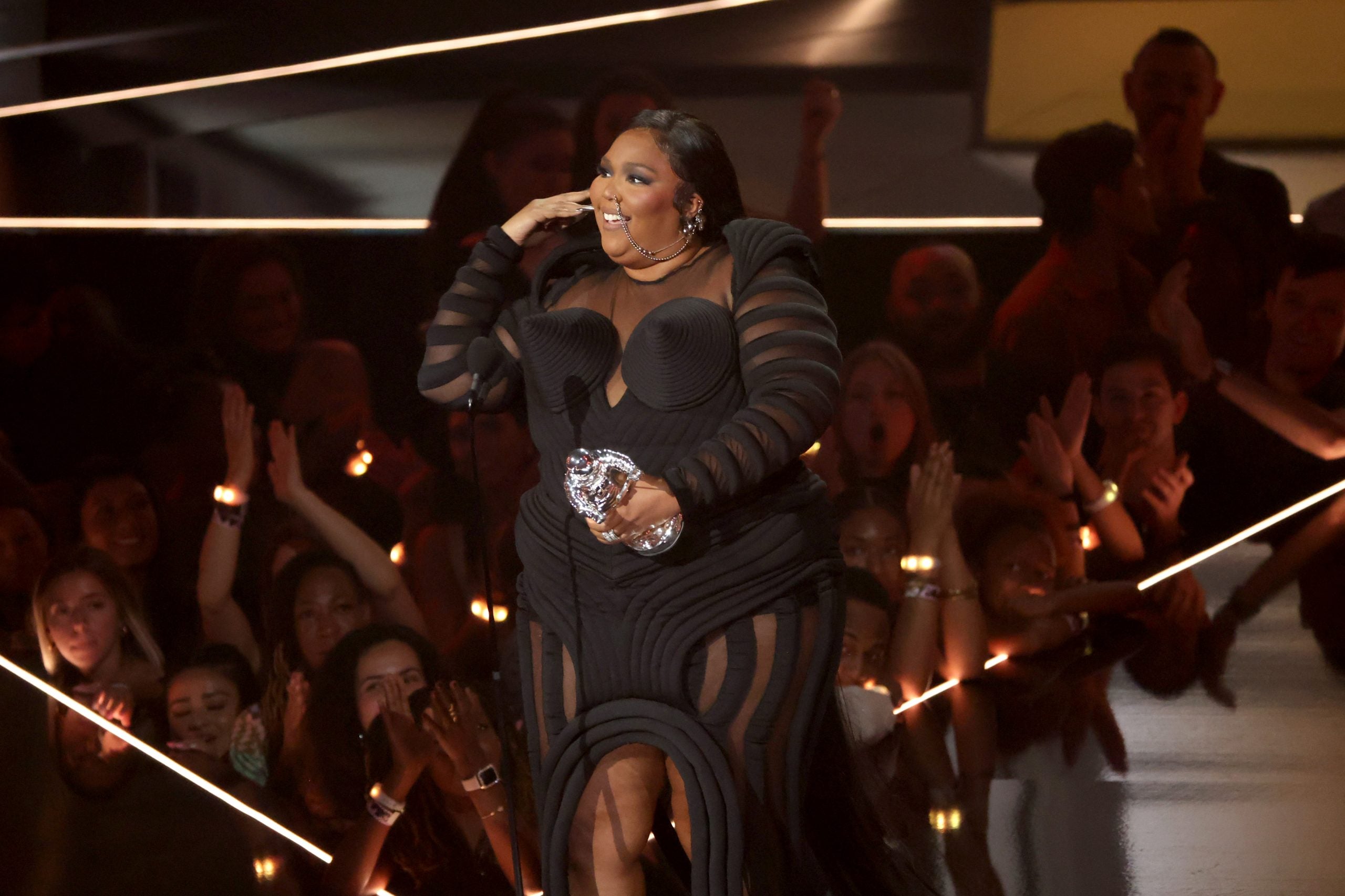 Lizzo Claps Back At Her Critics In Her VMA Acceptance Speech