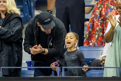 With Beads, Braids, And A Matching Outfit, Alexis Olympia Was Serena Williams’s Biggest Fan At The US Open