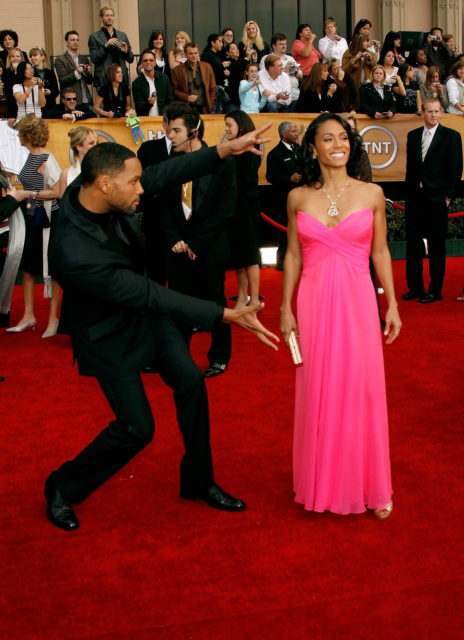 15 Photos Of Will & Jada Packing On The PDA