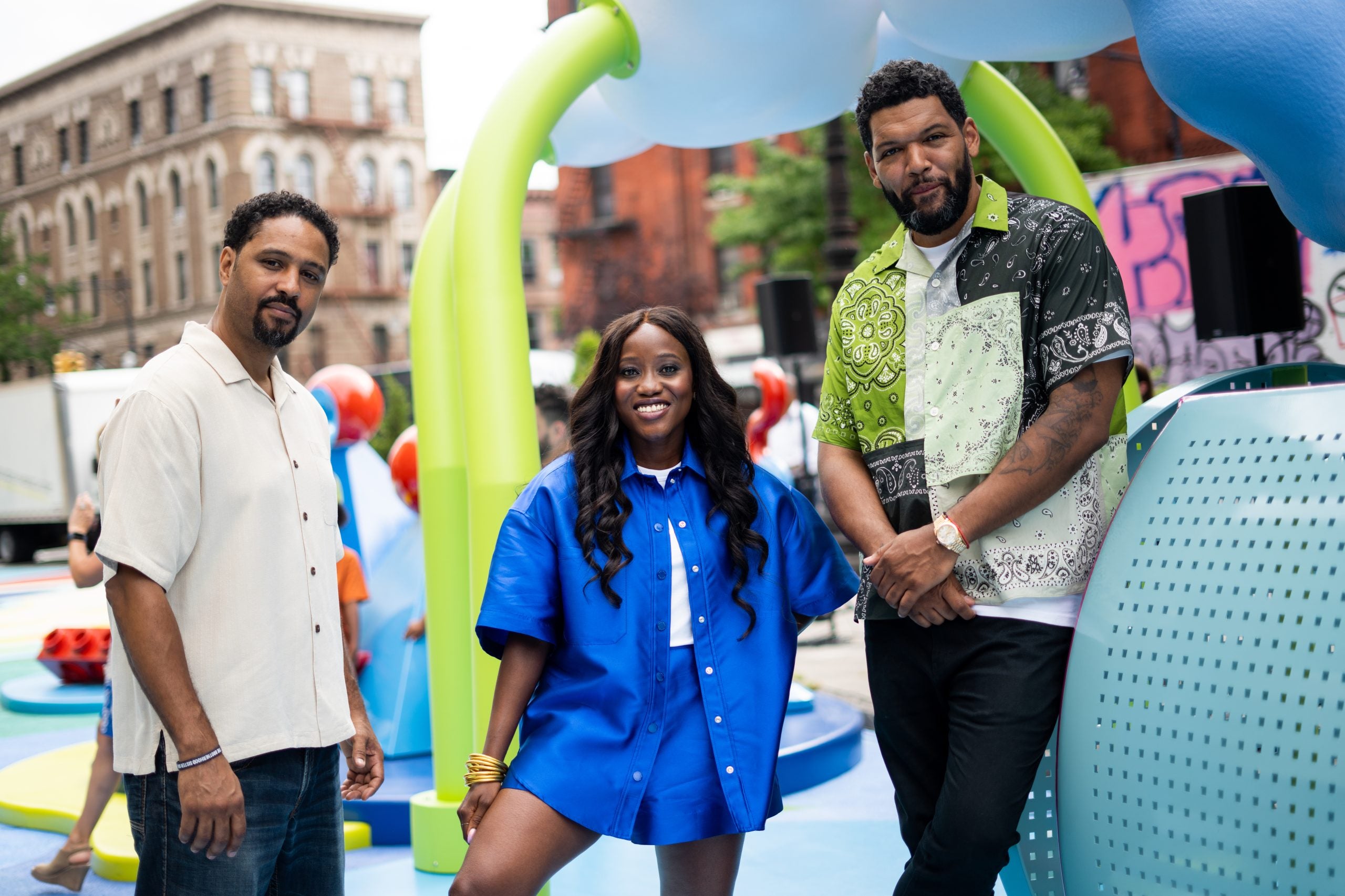 LEGO Celebrates 90 Years With Hebru Brantley-Designed Play Installation In Harlem