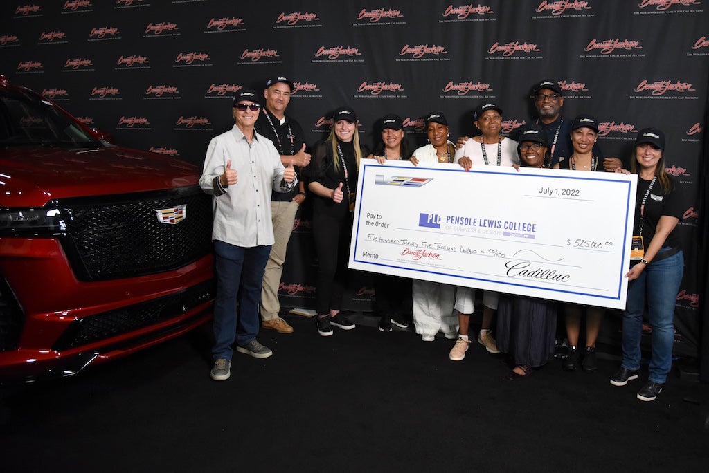 First Ever Escalade-V Raises $500,000 At Barrett-Jackson To Benefit Michigan’s Only HBCU
