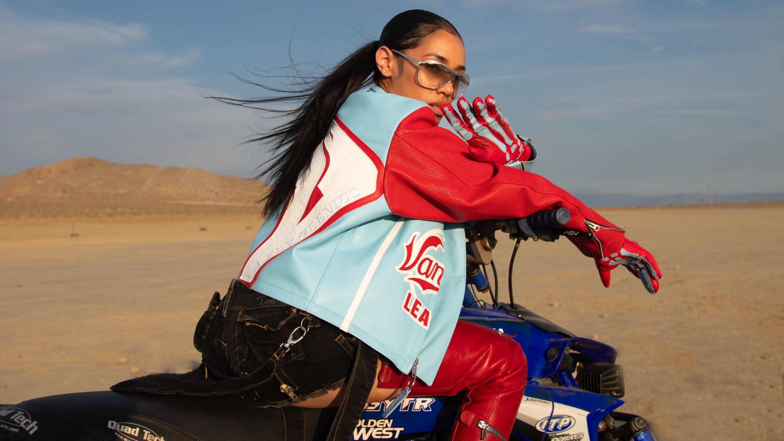 Exclusive Photos: Aleali May Joins Forces With Vanson Leathers And Fly Geenius For Capsule Collection