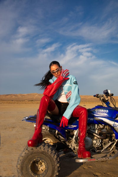 Exclusive Photos: Aleali May, Fly Geenius, And Vanson Leathers Join Forces For Capsule Collection Release