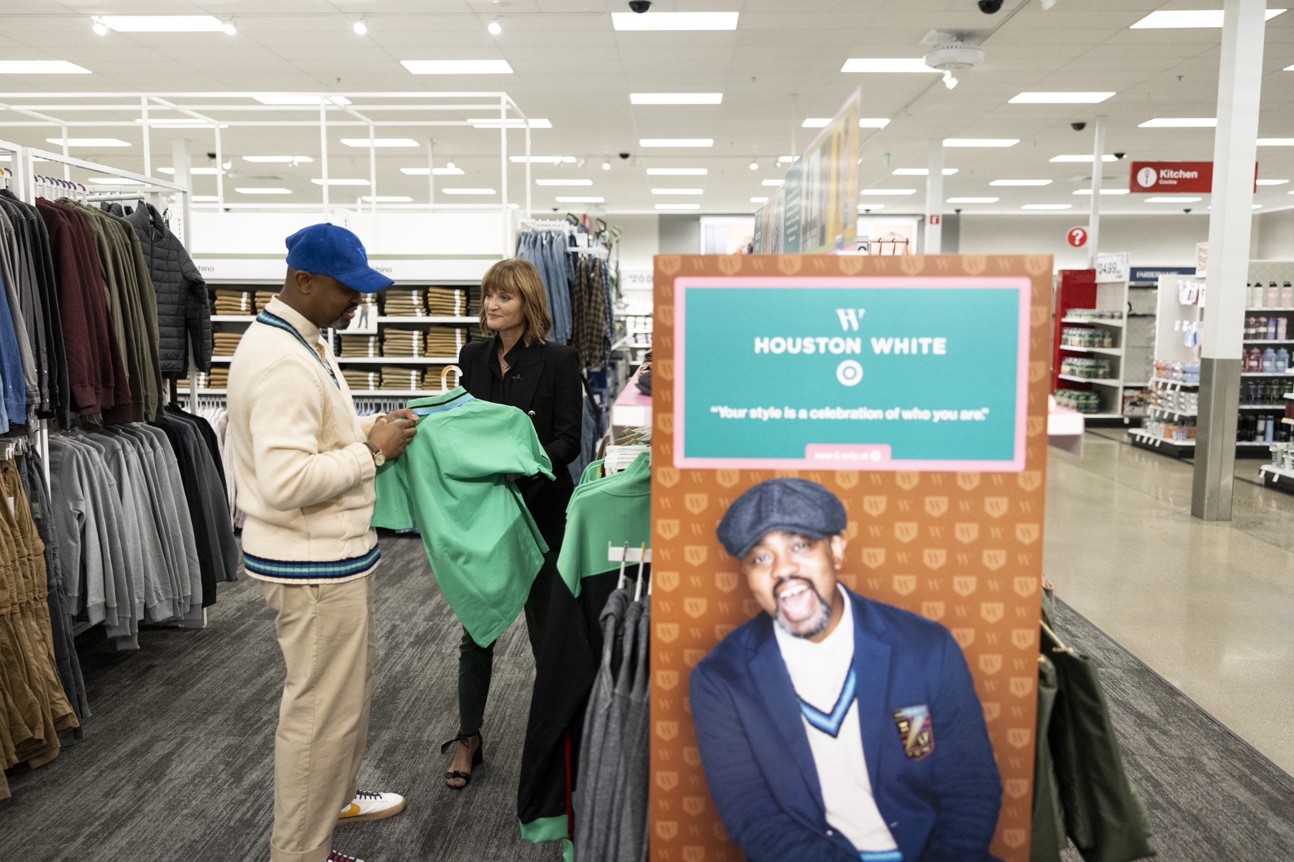 Houston White Launches Collection With Target