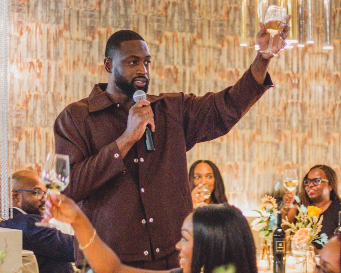 Dwyane Wade's Wine Brand Is Hosting Swanky Events Around The Country To Honor Black Chefs And Sommeliers