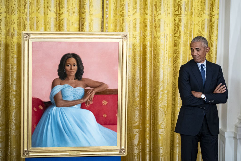 The Obamas Make History With Official White House Portraits. Here Are The Ceremony’s Best Moments￼