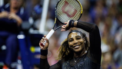 Behind Serena Williams  Sparkling Nike US Open Outfit