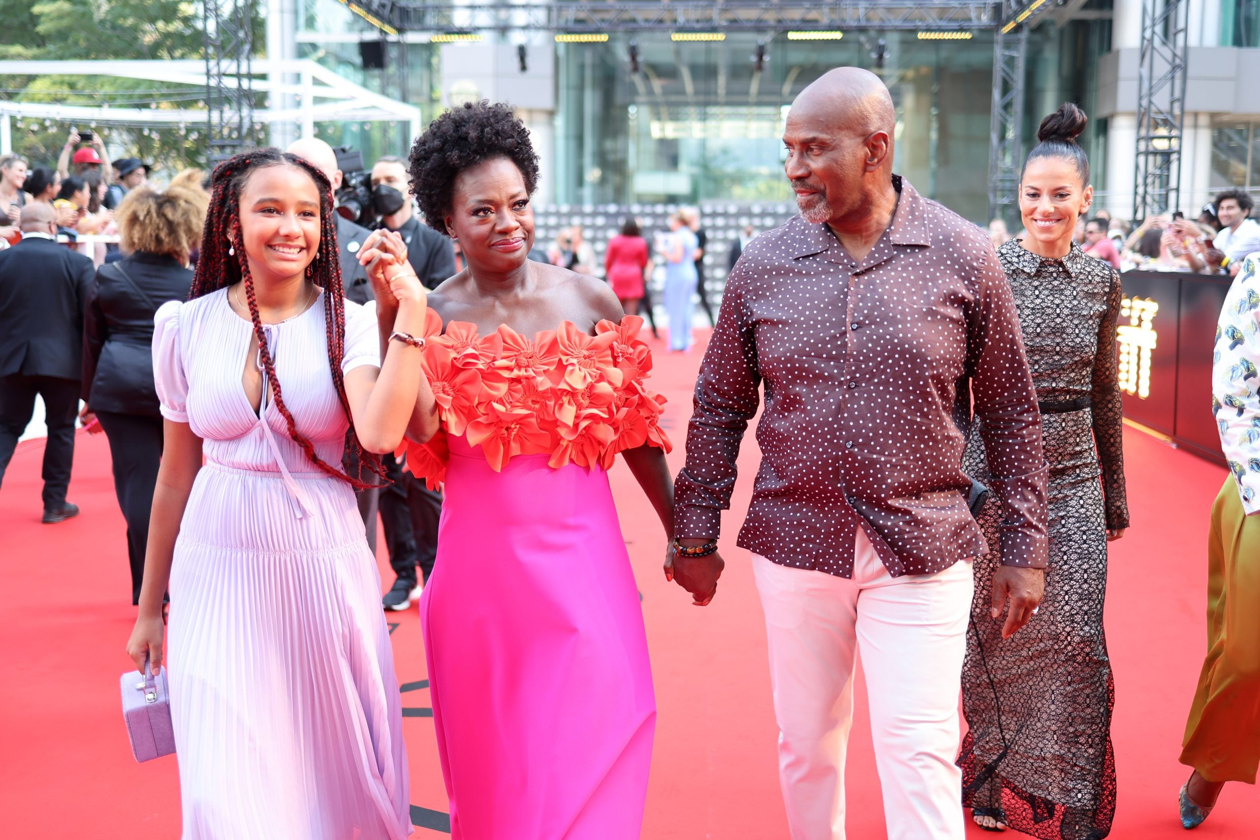 She's Growing Up! Viola Davis And Daughter Genesis Hit The Red Carpet