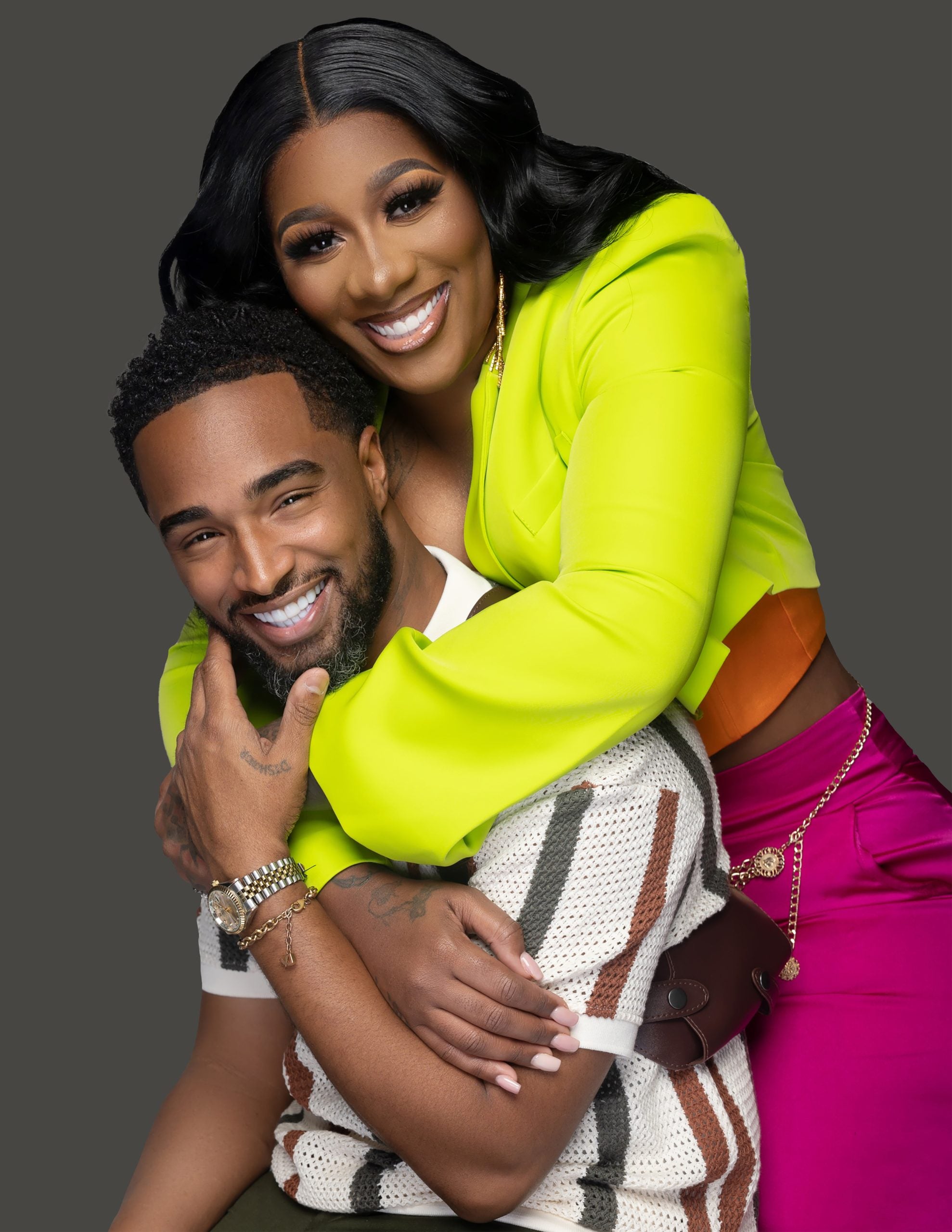Exclusive: Beauty Mogul Raynell 'Supa' Steward & Fiancé Rayzor Share Their Love Story And Gorgeous Engagement Shoot