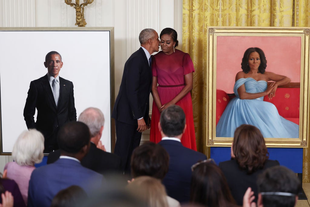 The Obamas Make History With Official White House Portraits. Here Are The Ceremony’s Best Moments￼