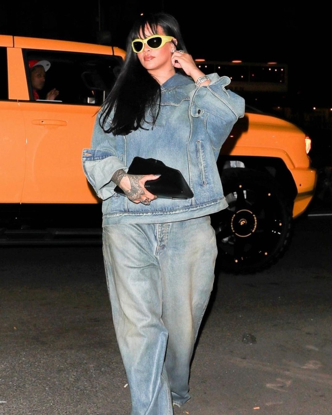 Denim On Denim: The Fall Staple Is Making Its Trendy Rounds