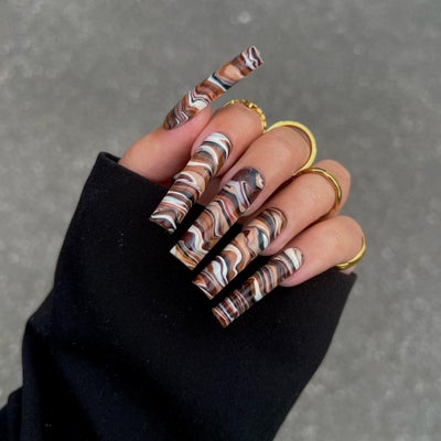 These Fall Inspired Nails Are A Must Try This Season