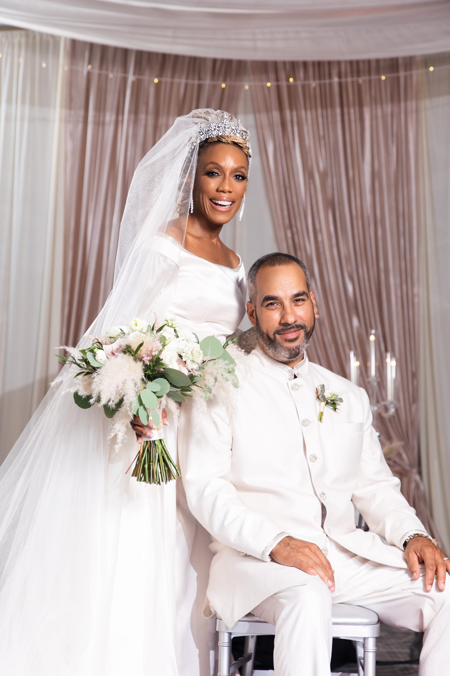 Bridal Bliss: En Vogue's Rhona Bennett Married Her Best Friend And Cindy And Terry Were Her Bridesmaids