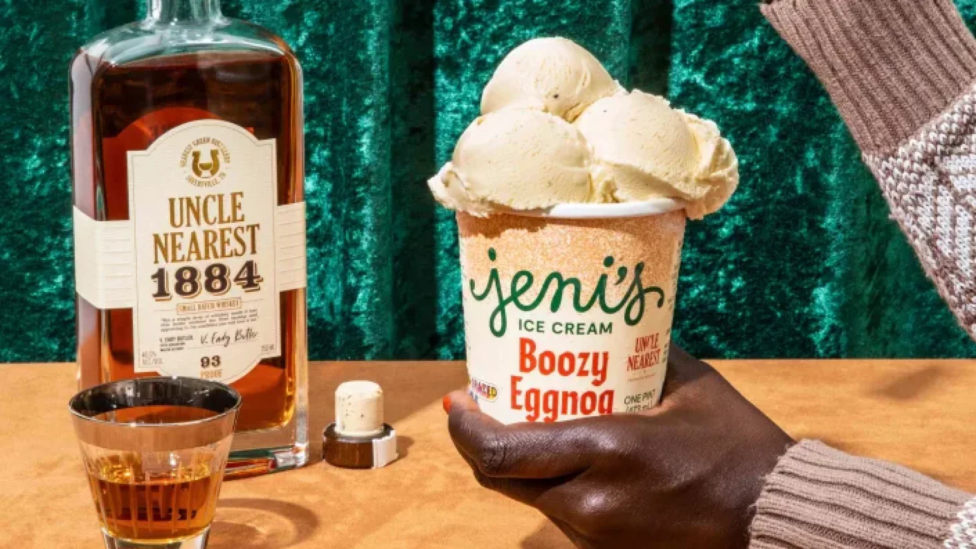 Black-Owned 'Uncle Nearest' Whiskey Partners With Top-Selling Ice Cream Brand 'Jeni's' To Produce Boozy Egg Nog Flavor