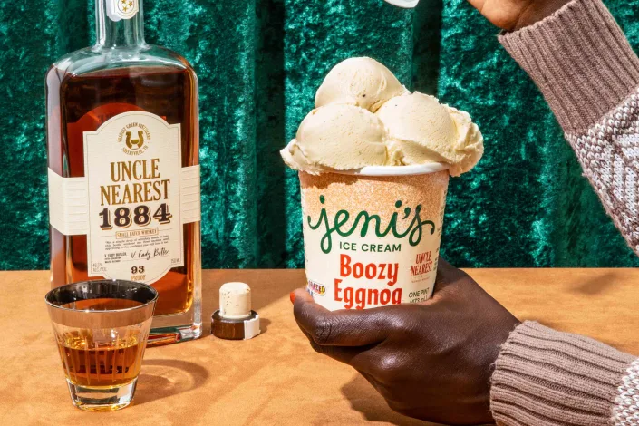 Black-Owned 'Uncle Nearest' Whiskey Partners With Top-Selling Ice Cream Brand 'Jeni's' To Produce Boozy Egg Nog Flavor