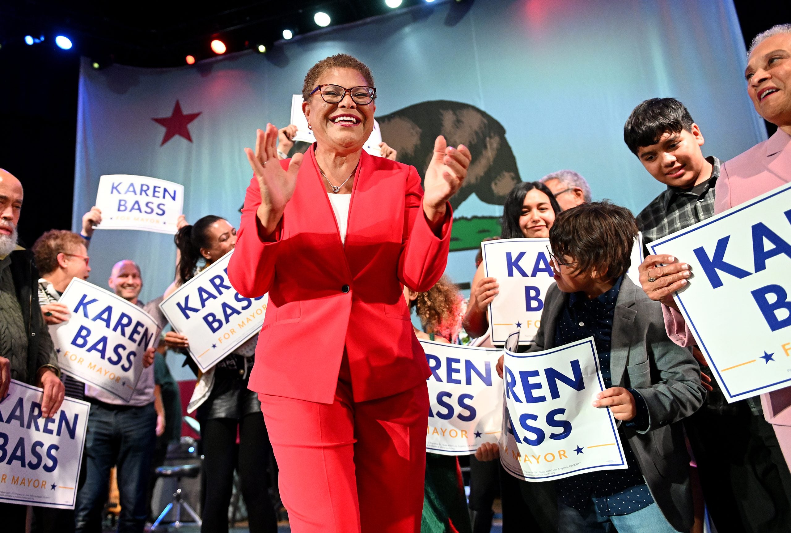 Rep. Karen Bass Becomes First Black Woman Elected Mayor Of Los Angeles