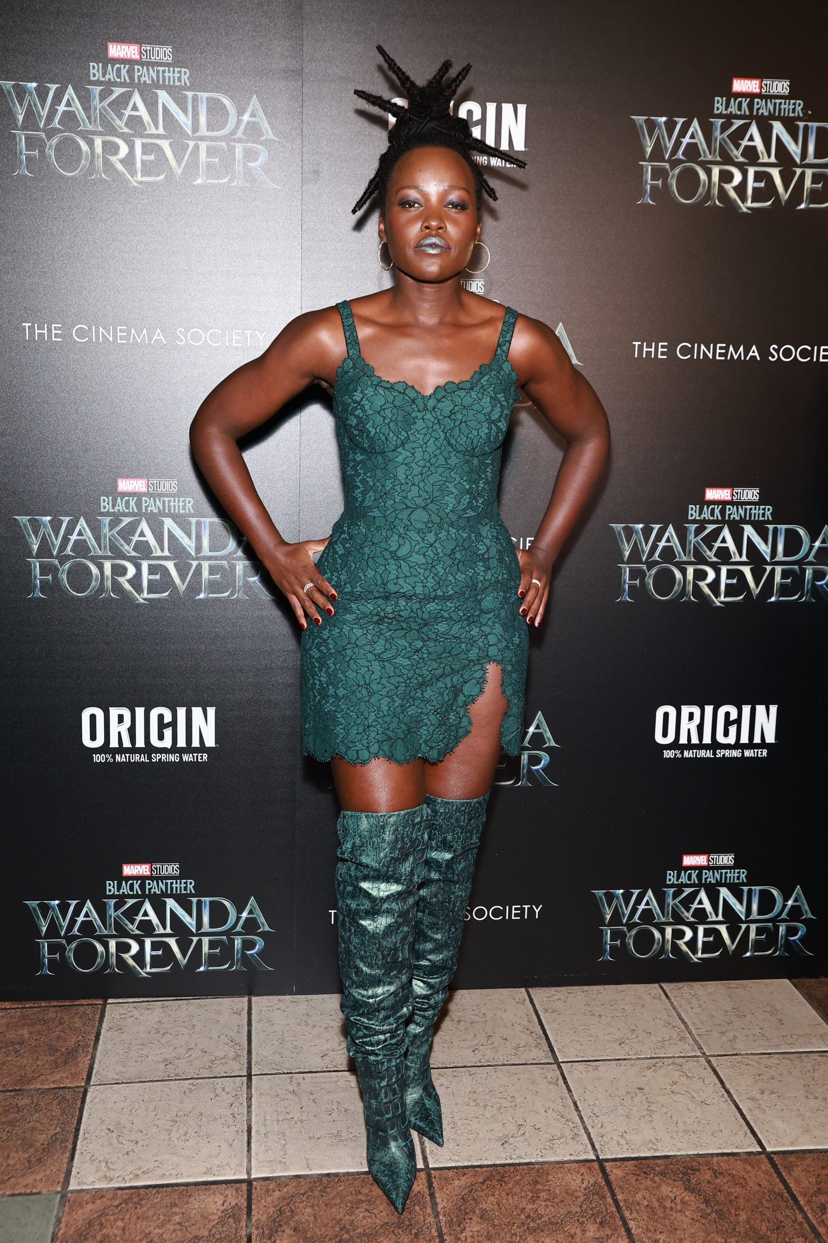 A Look At Lupita Nyong’o’s Wakanda Forever Press Run Looks