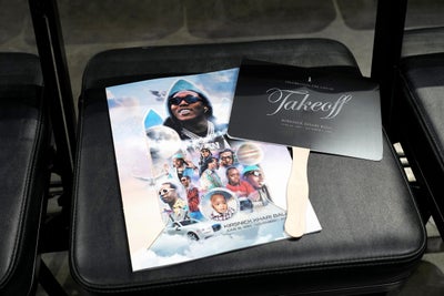 Thousands Attend Celebration Of Life Ceremony For Takeoff In Atlanta