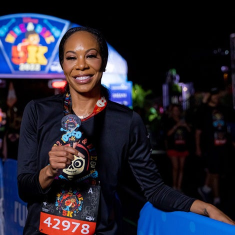 Sanya Richards-Ross Participated In Disney Marathon