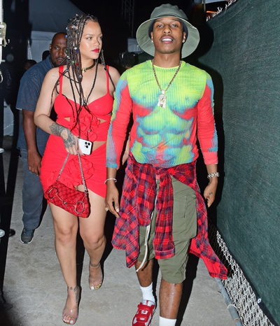 Rihanna and A$AP Rocky enjoy a night out in Barbados