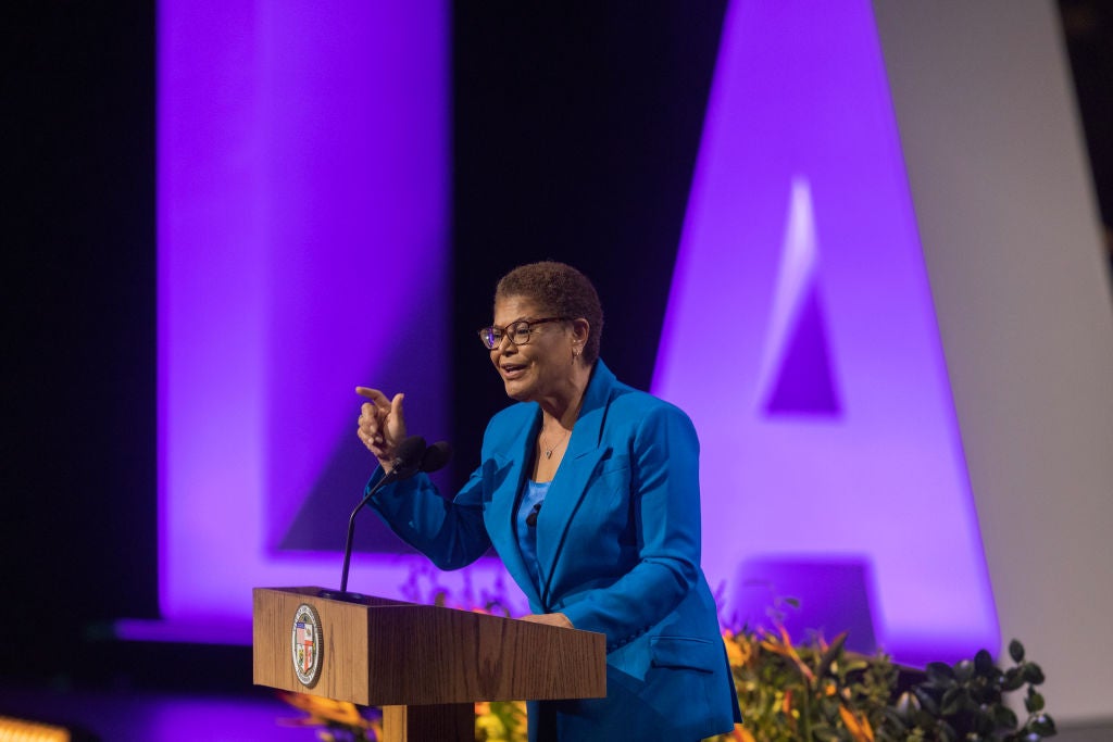Karen Bass Begins Historic First Term As Los Angeles Mayor After Star-Studded Inauguration