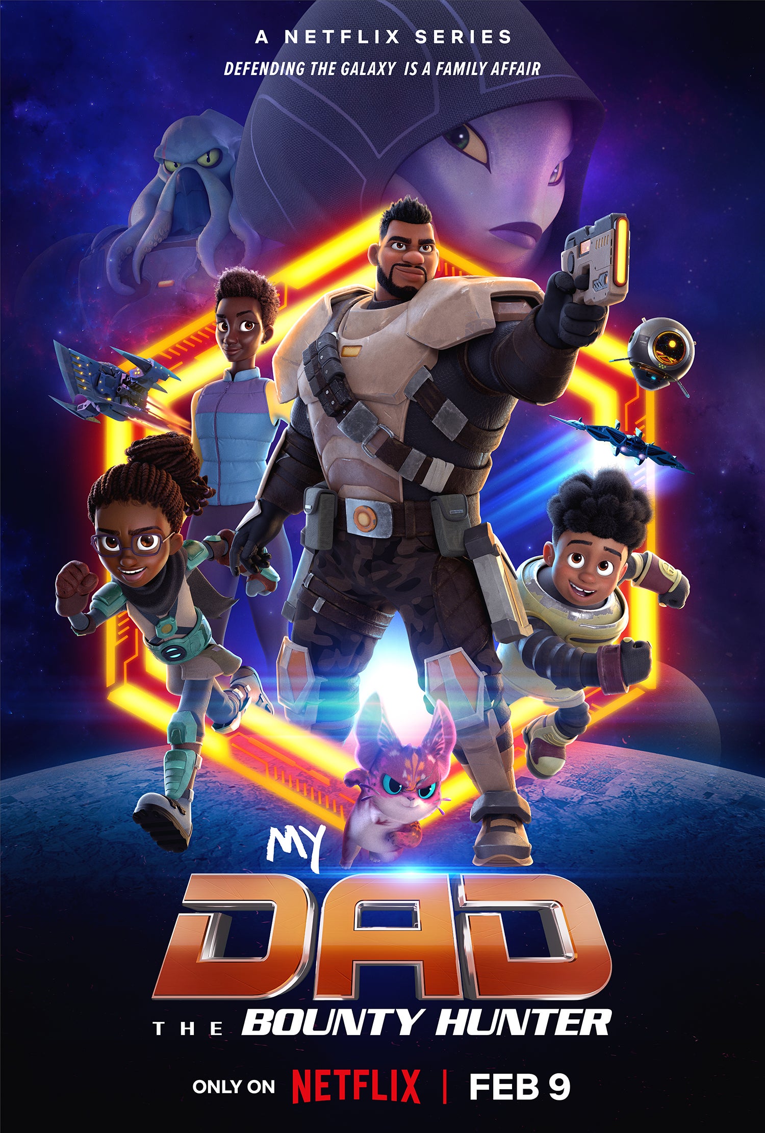 Netflix Releases Trailer For New Animated Series My Dad The Bounty Hunter Essence