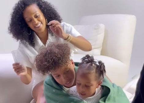 Tia Mowry Enlists The Help Of Her Children To Debut New Hair Care Line, 4UByTia