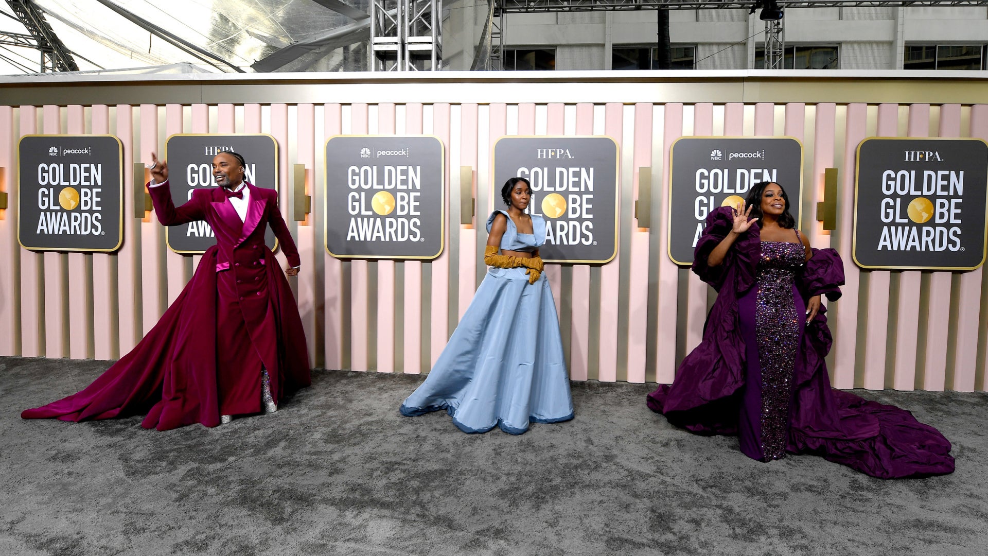 All the Red-Carpet Looks from the 2023 Golden Globes