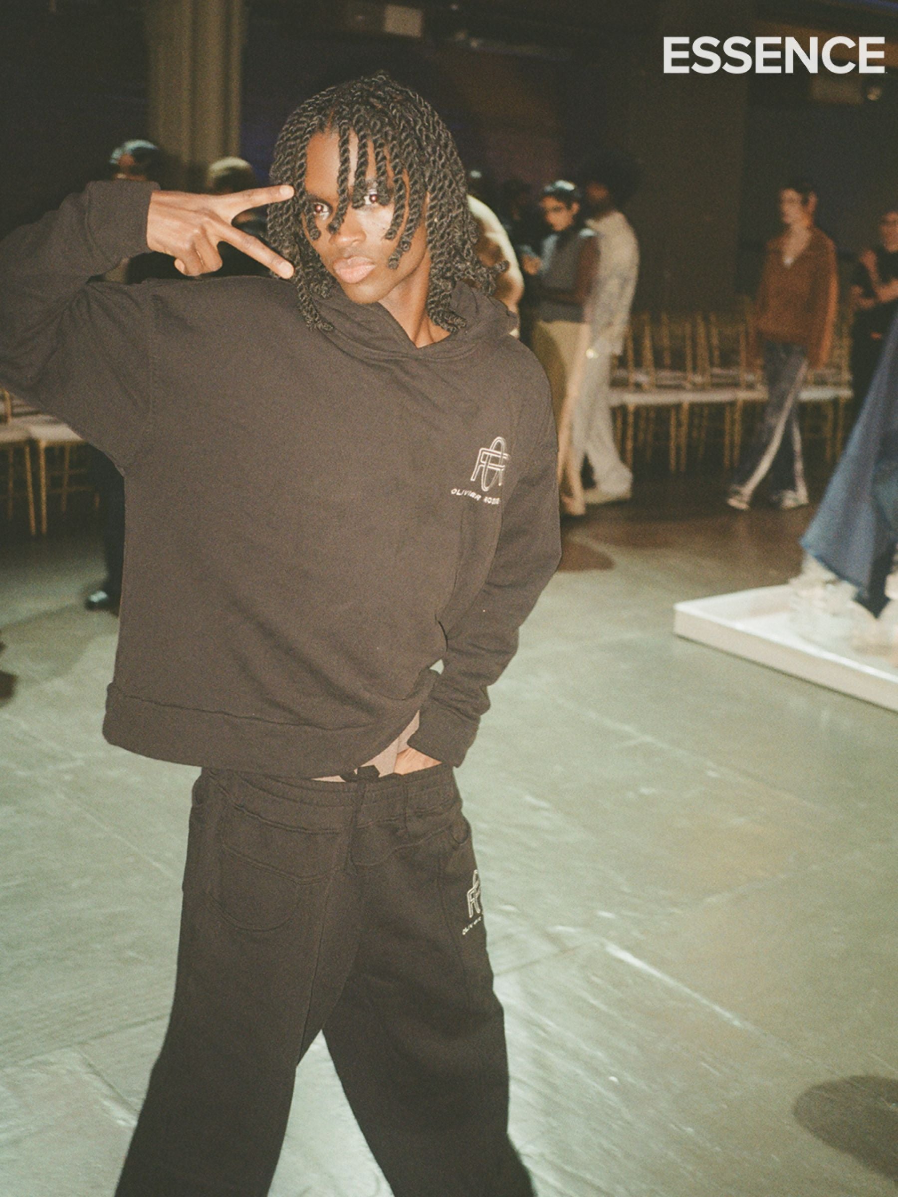 Superbowl 56 Champion Ogbonnia Okoronkwo Takes Us Backstage At Who Decides War F/W 2023