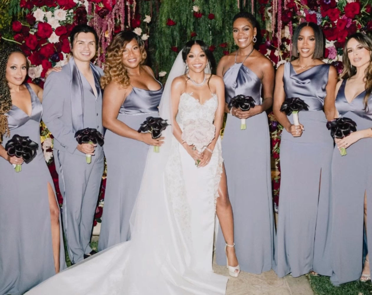 Actress Bresha Webb's Star-Studded Wedding Included Kelly Rowland As A Bridesmaid