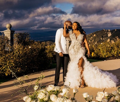 Bridal Bliss: Influencer Charity Washington And Former NFL Star DeShaun Foster Wed In A Top-Secret Ceremony In Calabasas