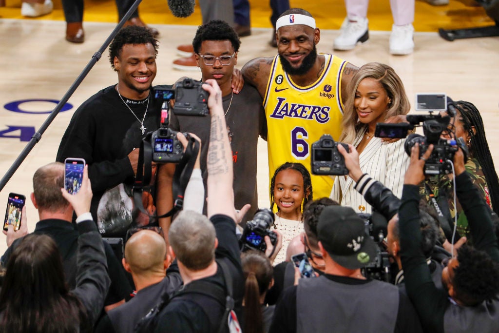 13 Sweet Photos Of LeBron James And His Family | Essence