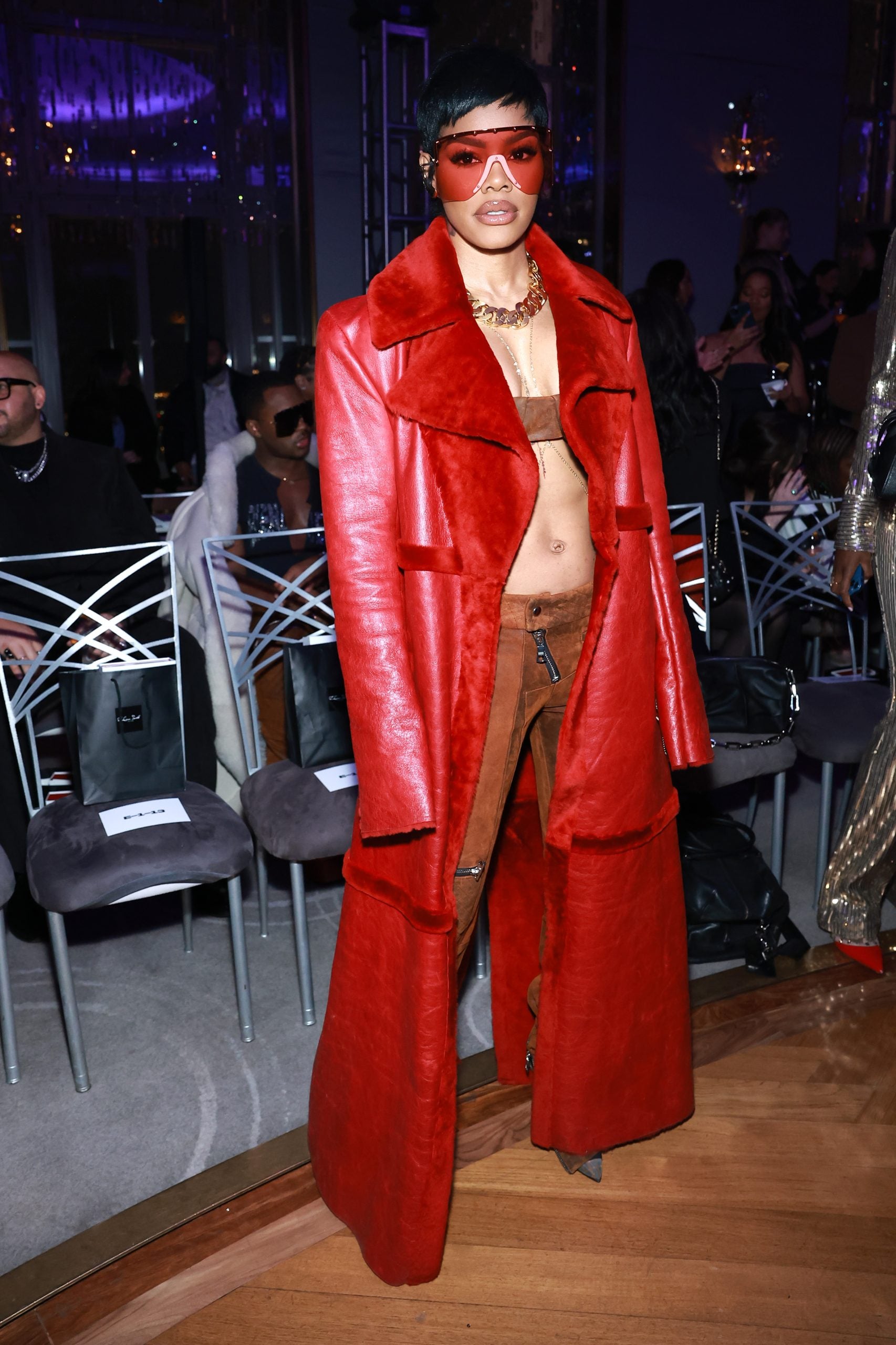 Leather Looks Trend at NYFW