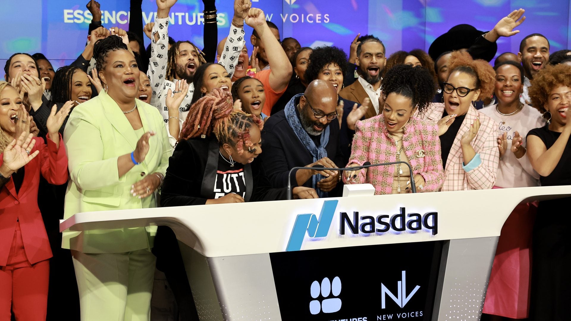 Essence Ventures Convened Black Entrepreneurs To Make History Ringing The Nasdaq Bell