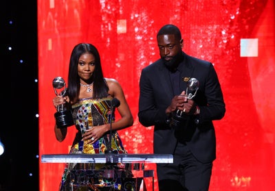 Gabrielle Union And Dwyane Wade Accept President’s Award At 54th Annual NAACP Image Awards