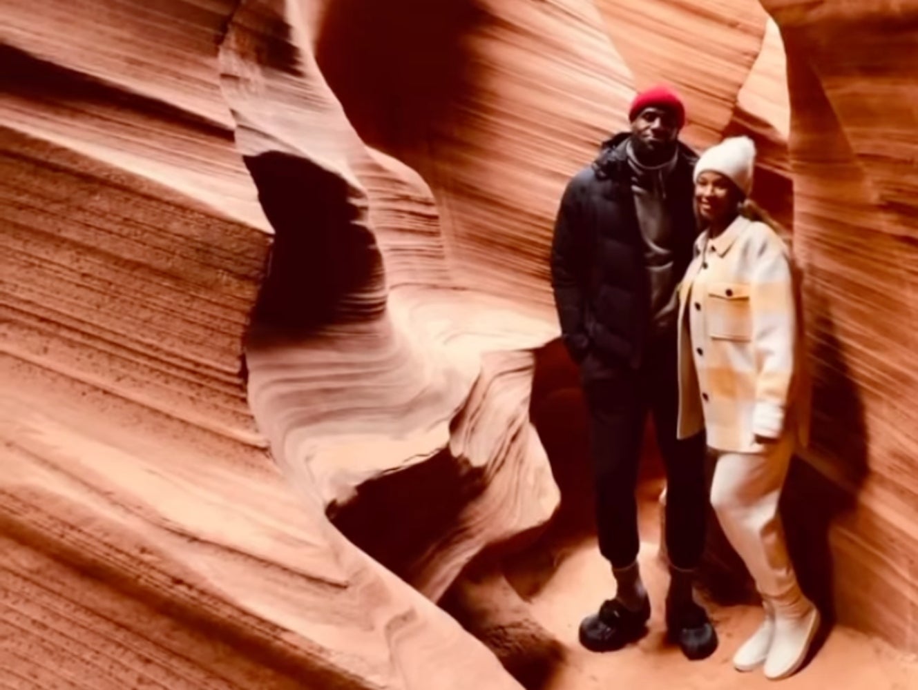 LeBron And Savannah James Take Us Inside Their Romantic Trip To Arizona's Dreamy Antelope Canyon
